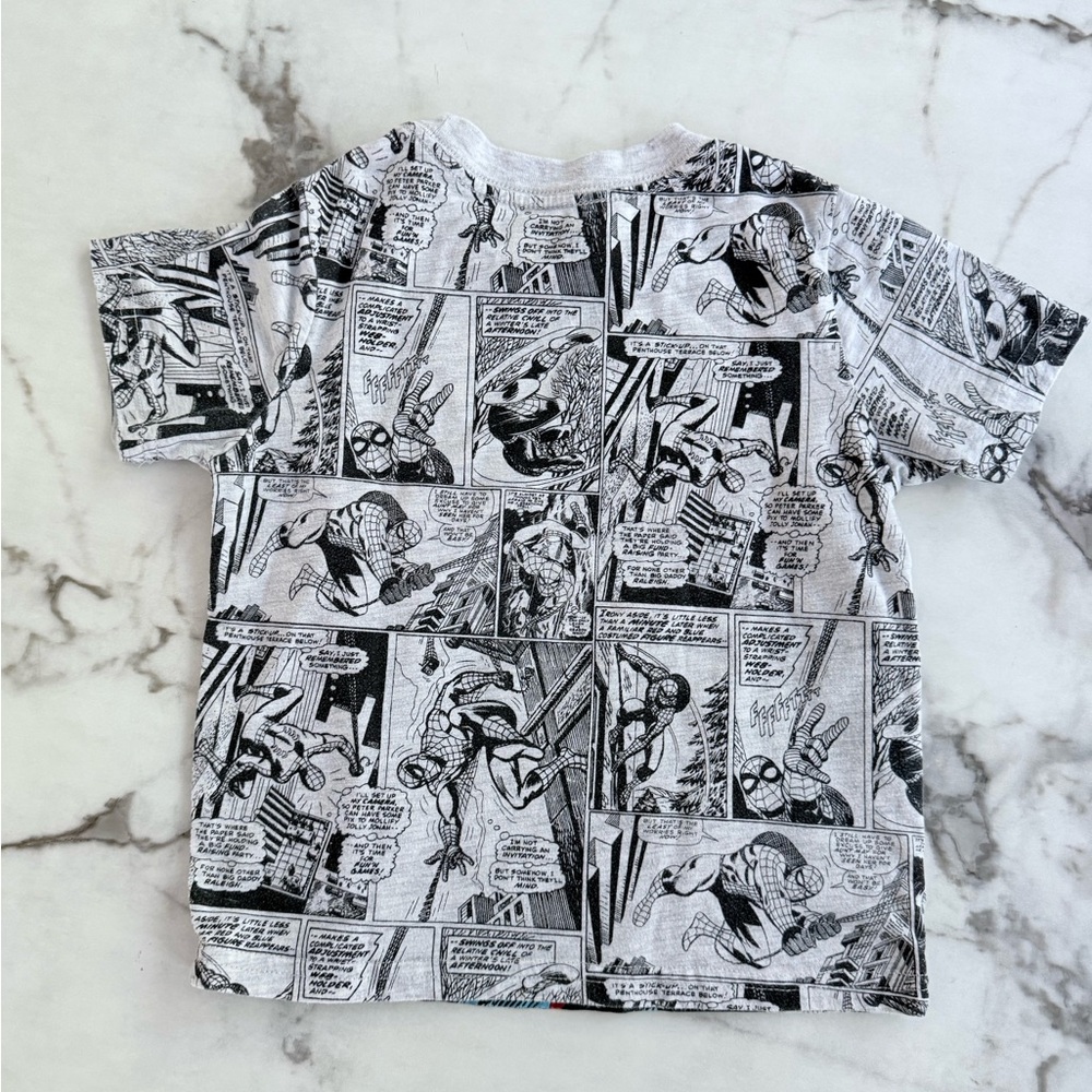 Marvel Spider-Man Comic Print T-Shirt - Picture 8 of 11
